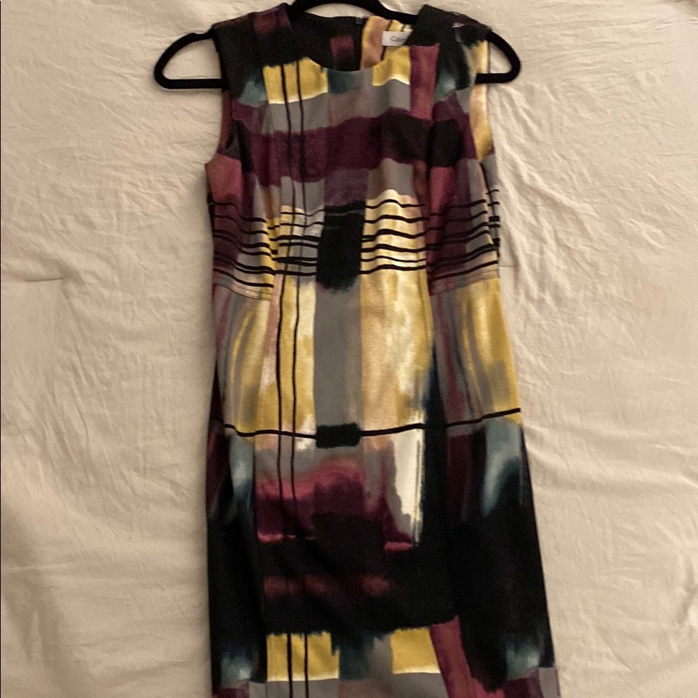 Multicolor Sleeveless Dress